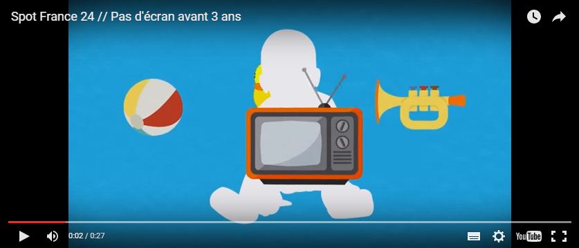 Enfants : Pas d'écran avant 3 ans, la campagne du CSA est relancée