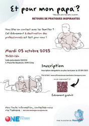 Invitation de l'évènement Et pour mon papa?